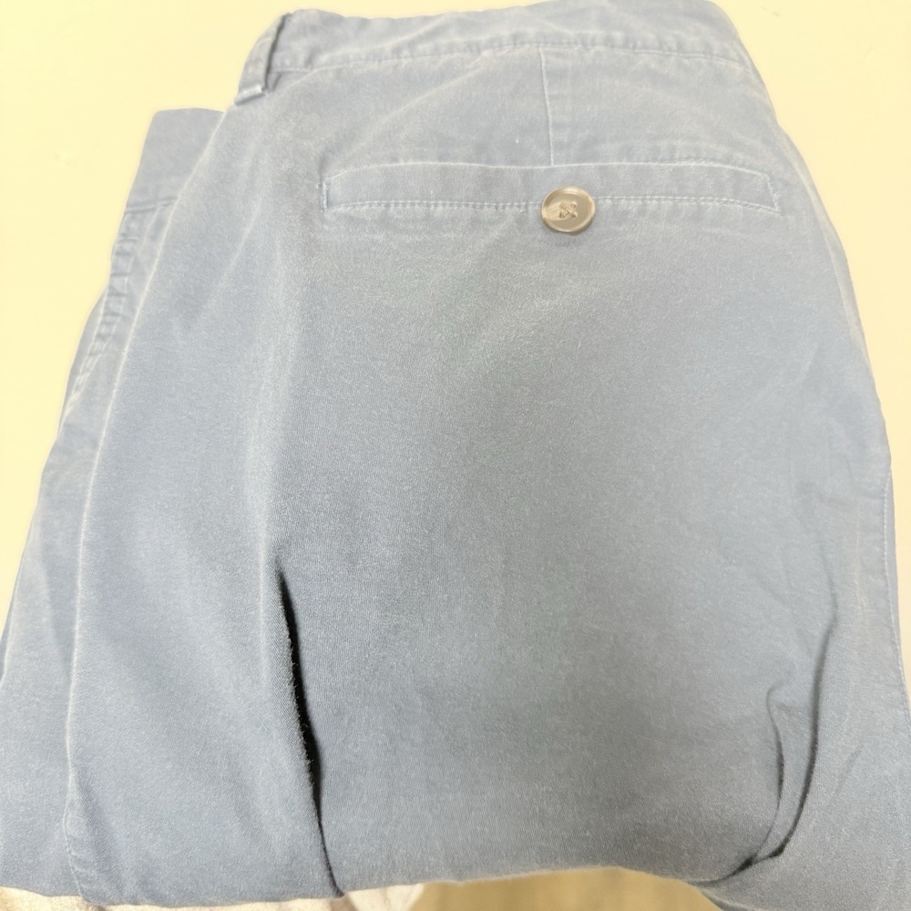 Bonobos Chinos Mens 33/32 Blue‎ Grey Excellent Stretch Flat Front Pants 3965
